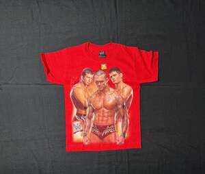 WWE Randy Orton Youth Short Sleeve Graphic T-Shirt Red